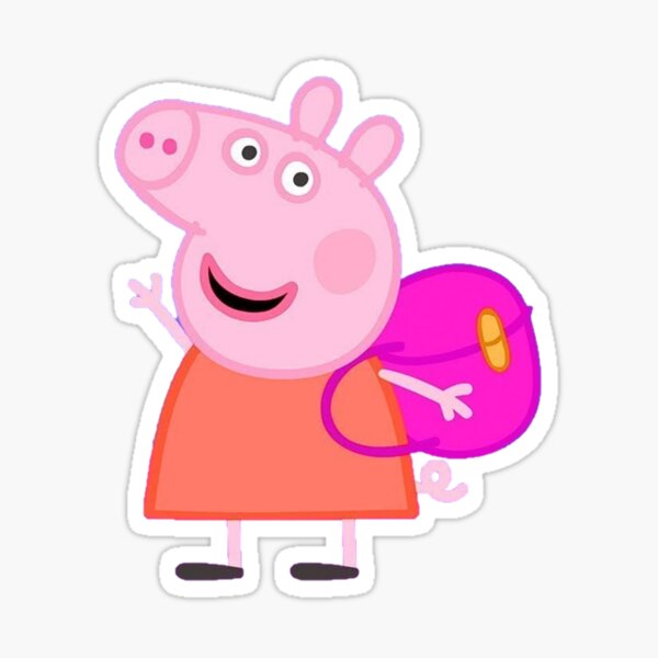 Peppa Pig Stickers Redbubble
