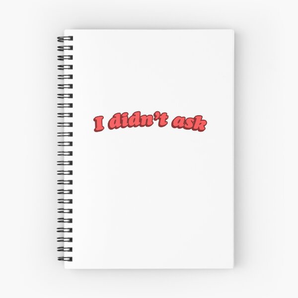 Item preview, I Didn't Ask Sarcastic Teen Gift designed and sold by sharedipmemes.