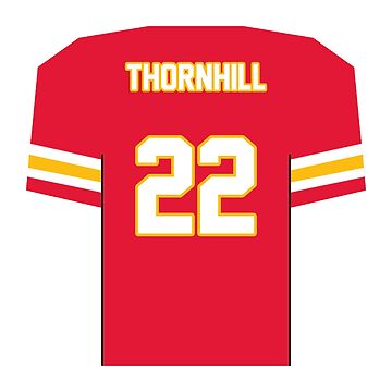 Juan Thornhill - Chiefs Jersey Sticker for Sale by GammaGraphics