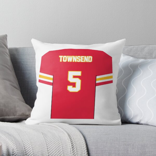 Tommy Townsend - Chiefs Jersey Throw Pillow