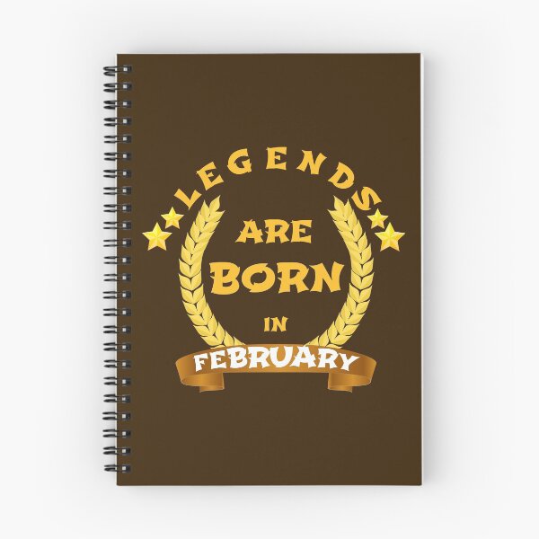 Item preview, Legends are born in February designed and sold by RueChiedza.