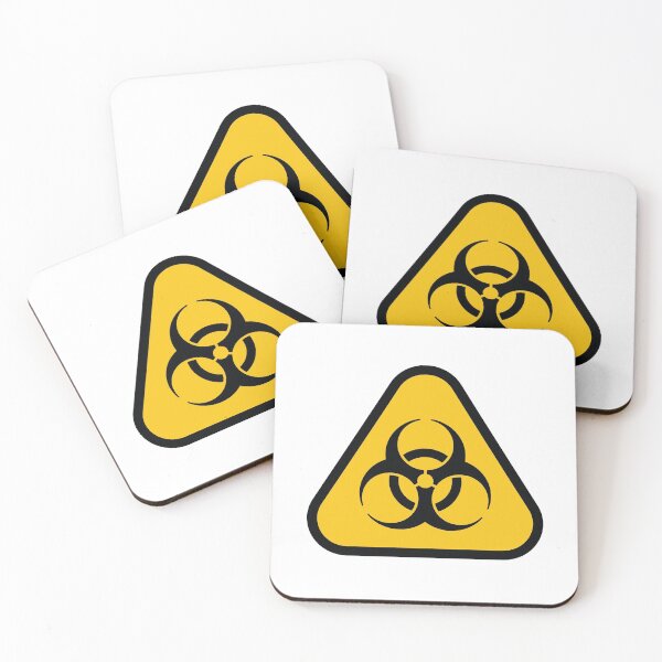 Biohazard Coasters (Set of 4)