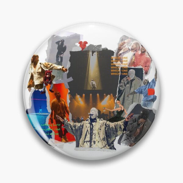 Item preview, Kanye West Collage designed and sold by NuAgeStudio.