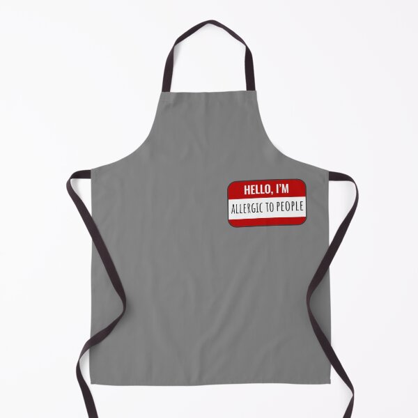 Item preview, My Name is / Hello, I am Allergic to people designed and sold by Castle Of Dreams.