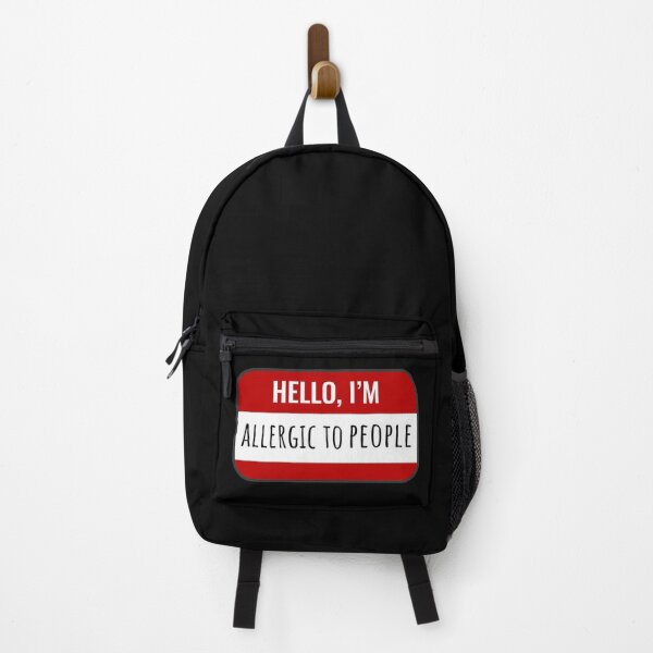Item preview, My Name is / Hello, I am Allergic to people designed and sold by Castle Of Dreams.
