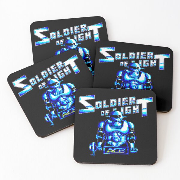 Item preview, Soldier of light Amstrad CPC videogames designed and sold by Mr-Retropixel.
