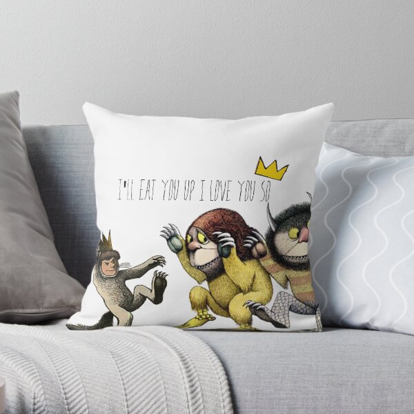 Where The Wild Things Are Throw Pillow