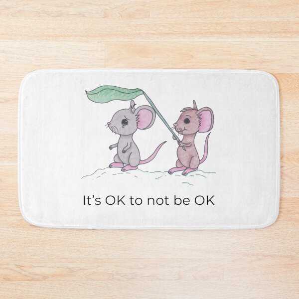 Item preview, It's OK not to be OK Mice designed and sold by SerenityScape.