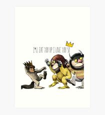 where the wild things are book illustrations