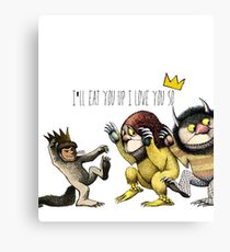 Where The Wild Things Are Canvas Print