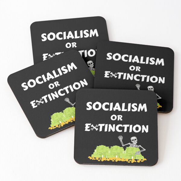 Item preview, Socialism or Extinction designed and sold by Zoranzi.