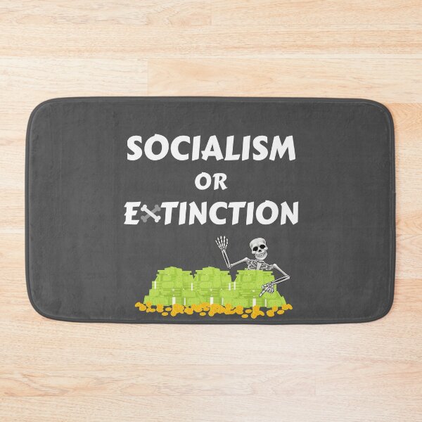 Item preview, Socialism or Extinction designed and sold by Zoranzi.