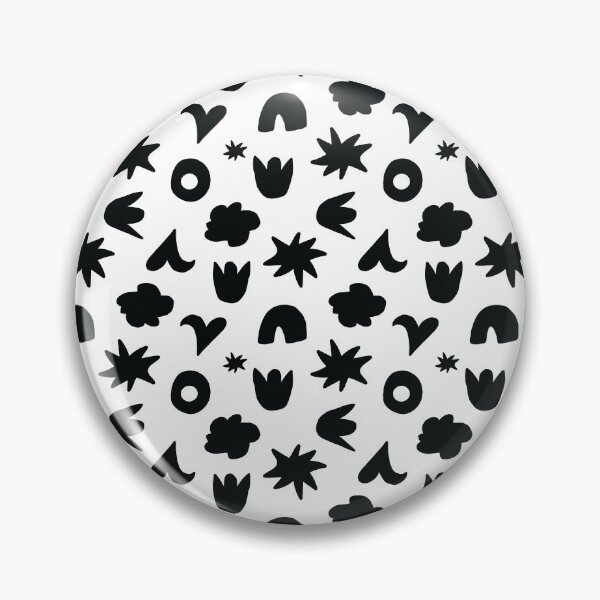 Item preview, Black and White Rainbows and Stars Pattern designed and sold by Ildiko Sipos.