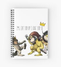 Where The Wild Things Are Spiral Notebook