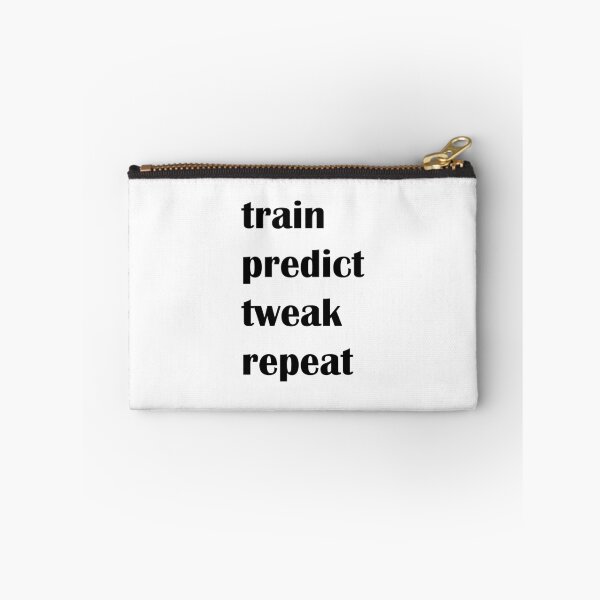 Item preview, train, predict, tweak, repeat! designed and sold by designair.