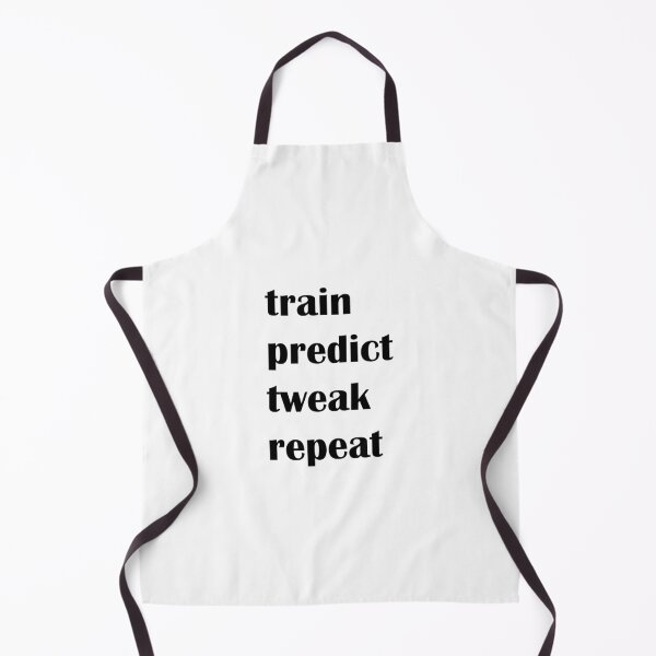 Item preview, train, predict, tweak, repeat! designed and sold by designair.