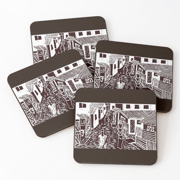 Item preview, Back street city scene designed and sold by Tony Cisse.