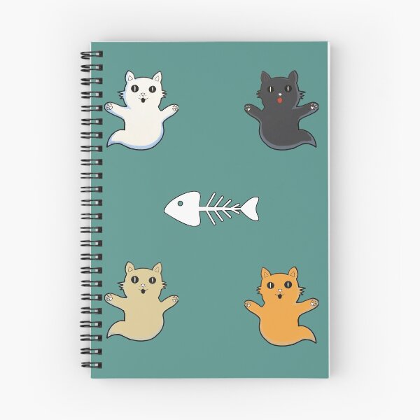 Item preview, Colorful ghost cat pack designed and sold by SidTastic .