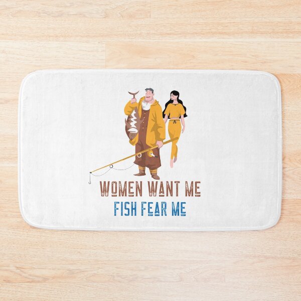 Item preview, Women want me, fish fear me designed and sold by Giacob.