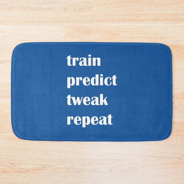 Item preview, train, predict, tweak, repeat!  designed and sold by designair.