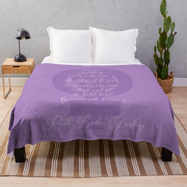 Item preview, RBG Feminism Quote designed and sold by AnnbleBee.