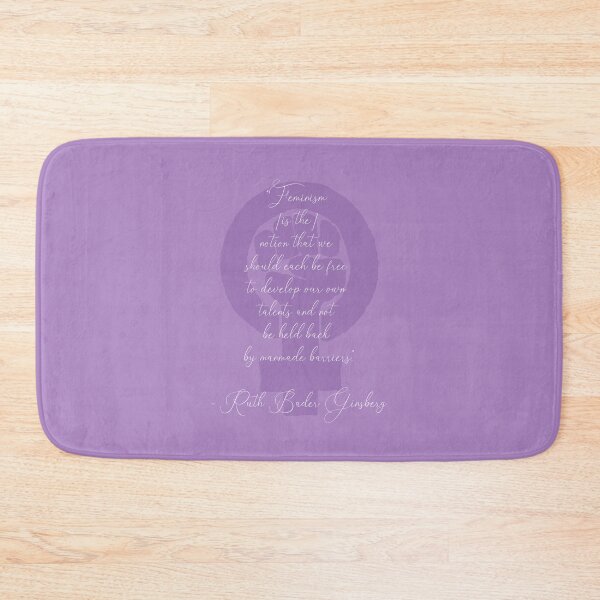 Item preview, RBG Feminism Quote designed and sold by AnnbleBee.