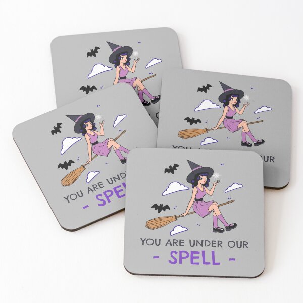 Item preview, Cool witch in a flying broom You are under our spell designed and sold by TamGustam.