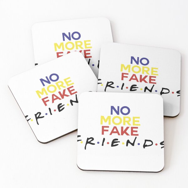 Item preview, No More Fake Friends designed and sold by dualogy.
