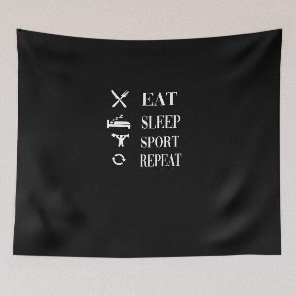 Item preview,  Eat. Sleep.Sport. Repeat.  designed and sold by MANARCHAIBI2001.