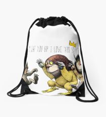 Where The Wild Things Are Drawstring Bag