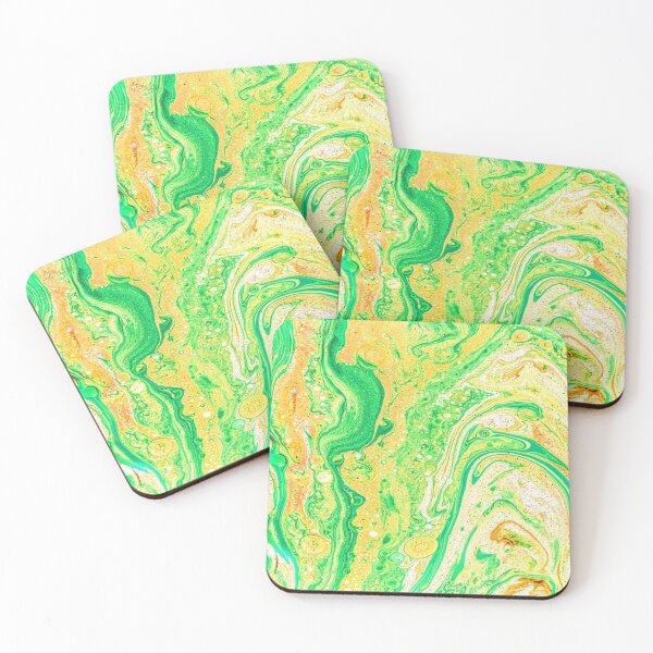Item preview, Emerald Water Splash Abstract designed and sold by Galathi Designs.