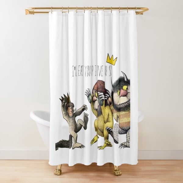 Where The Wild Things Are Shower Curtain