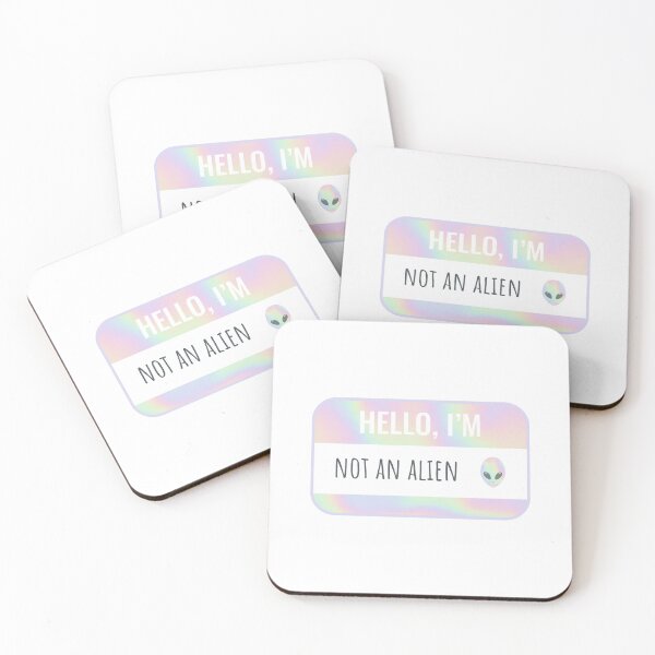 Item preview, My Name is / Hello, I am not an alien designed and sold by Castle Of Dreams.