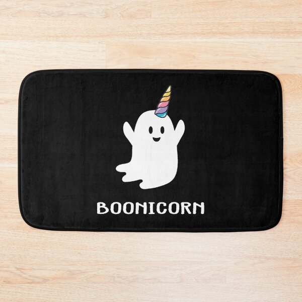 Item preview, Boonicorn Unicorn Ghost Happy Halloween designed and sold by Rabbitti.