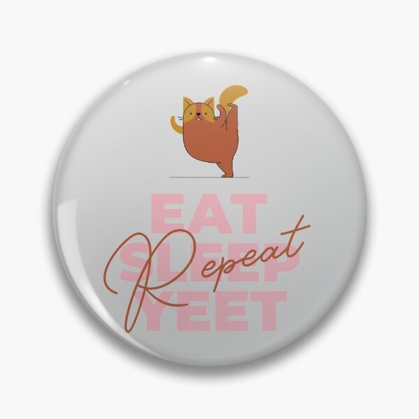 Item preview, Eat Sleep Yeet Repeat designed and sold by Ayurveda Fun Store.
