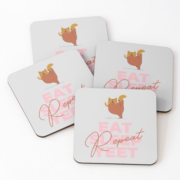 Item preview, Eat Sleep Yeet Repeat designed and sold by Ayurveda Fun Store.