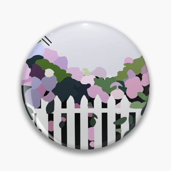 Item preview, Pretty Flowers on Fence designed and sold by piperdooley.