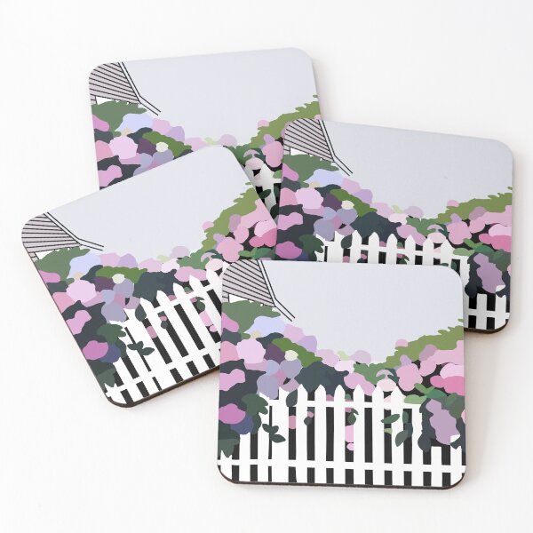 Item preview, Pretty Flowers on Fence designed and sold by piperdooley.