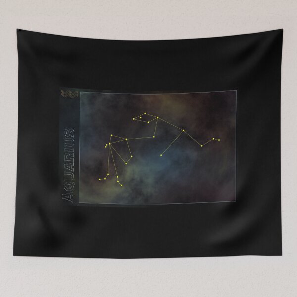 Item preview, Acuario zodiaco - enmarcado designed and sold by 4Seasons.