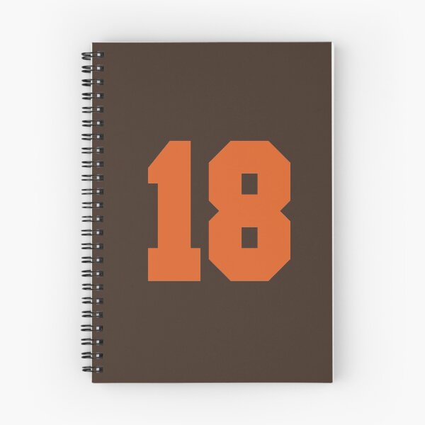 Item preview, 18 Number Cleveland Sports Eighteen Brown Jersey designed and sold by HelloFromAja.