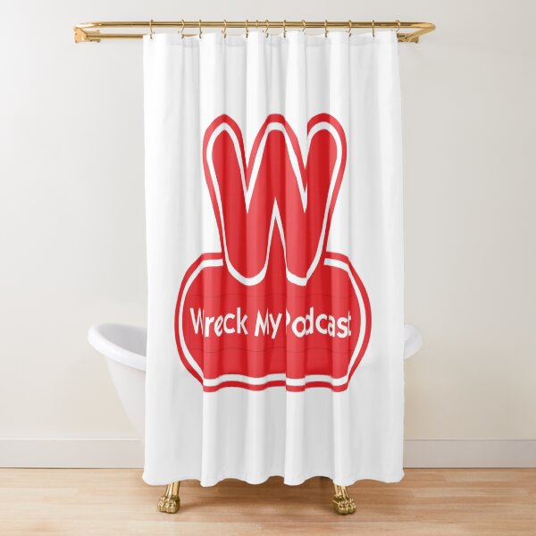 Hot Dog Design Shower Curtain