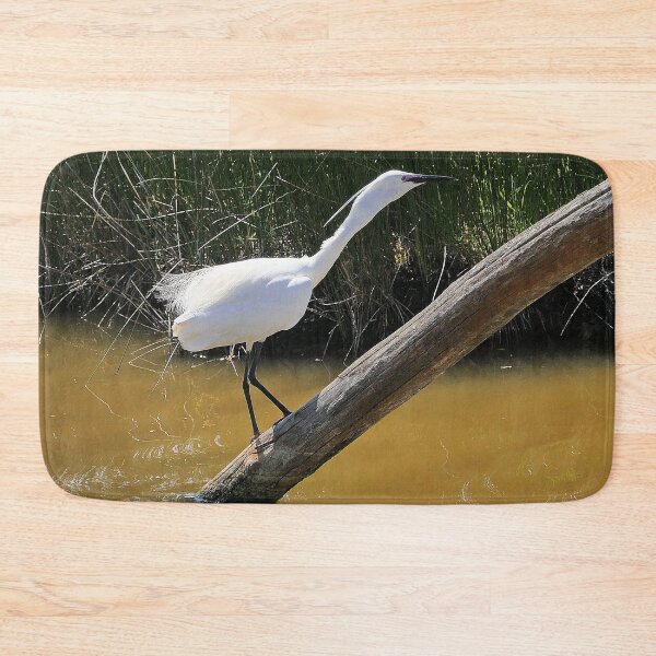 Item preview, r2424/ site ornithologique-du-teich - Aigrette garzette  2018 par Okaio Créations - Olavia-Olao     designed and sold by o.okaïo.