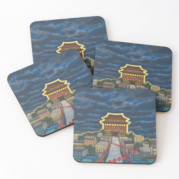 Item preview, Temple of Lanterns designed and sold by LoveJingle.