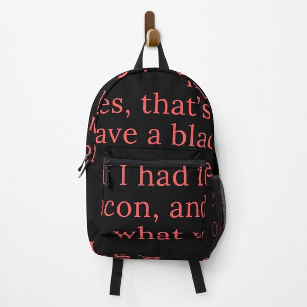 Item preview, I love Bacon Funny Keto Quote designed and sold by Elena's Shop.