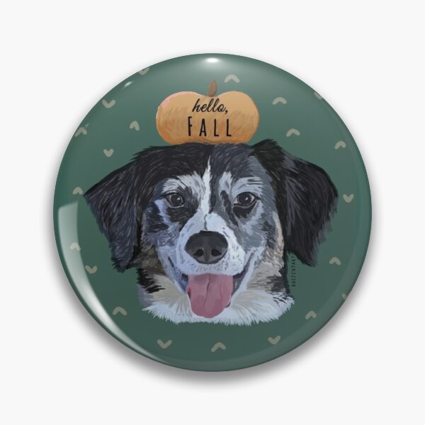 Item preview, Hello Fall Dog designed and sold by buzzcutart.