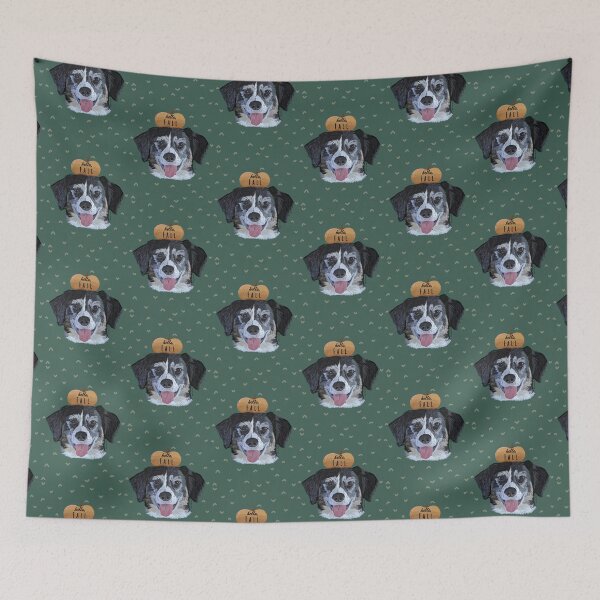 Item preview, Hello Fall Dog designed and sold by buzzcutart.