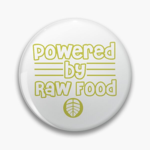 Aperçu de l'œuvre Propulsé par Raw Food créée et vendue par VeganWomenRock.
