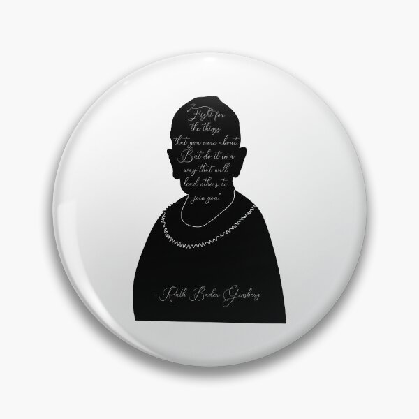 Item preview, RBG Fight Quote designed and sold by AnnbleBee.