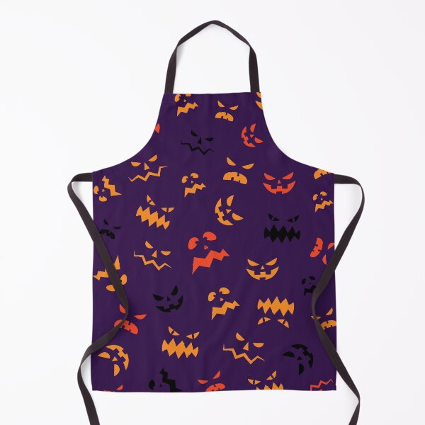 Item preview, Spooky Pumpkin Face Pattern designed and sold by Zerasu.
