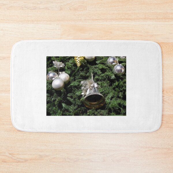 Item preview, Christmas decorations - silver bell and balls designed and sold by Irina Afonskaya.